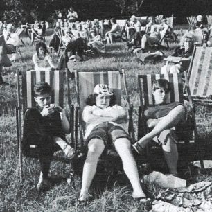 Sweltering in Regents Park 1976