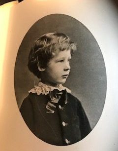 Ernest Shepard as a boy