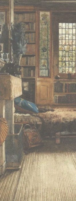 Library at Townshend House | Anna Alma Tadema 1865 - 1943