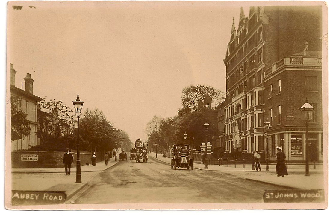 Abbey Road, Blenheim Road junction c 1910 | copyright Alan Irvine